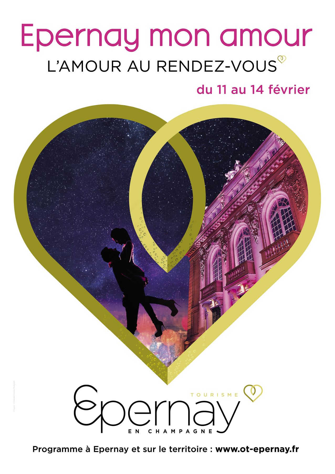 Epernay : « Epernay Mon Amour », la ville vous déclare sa flamme à l’occasion de la Saint-Valentin