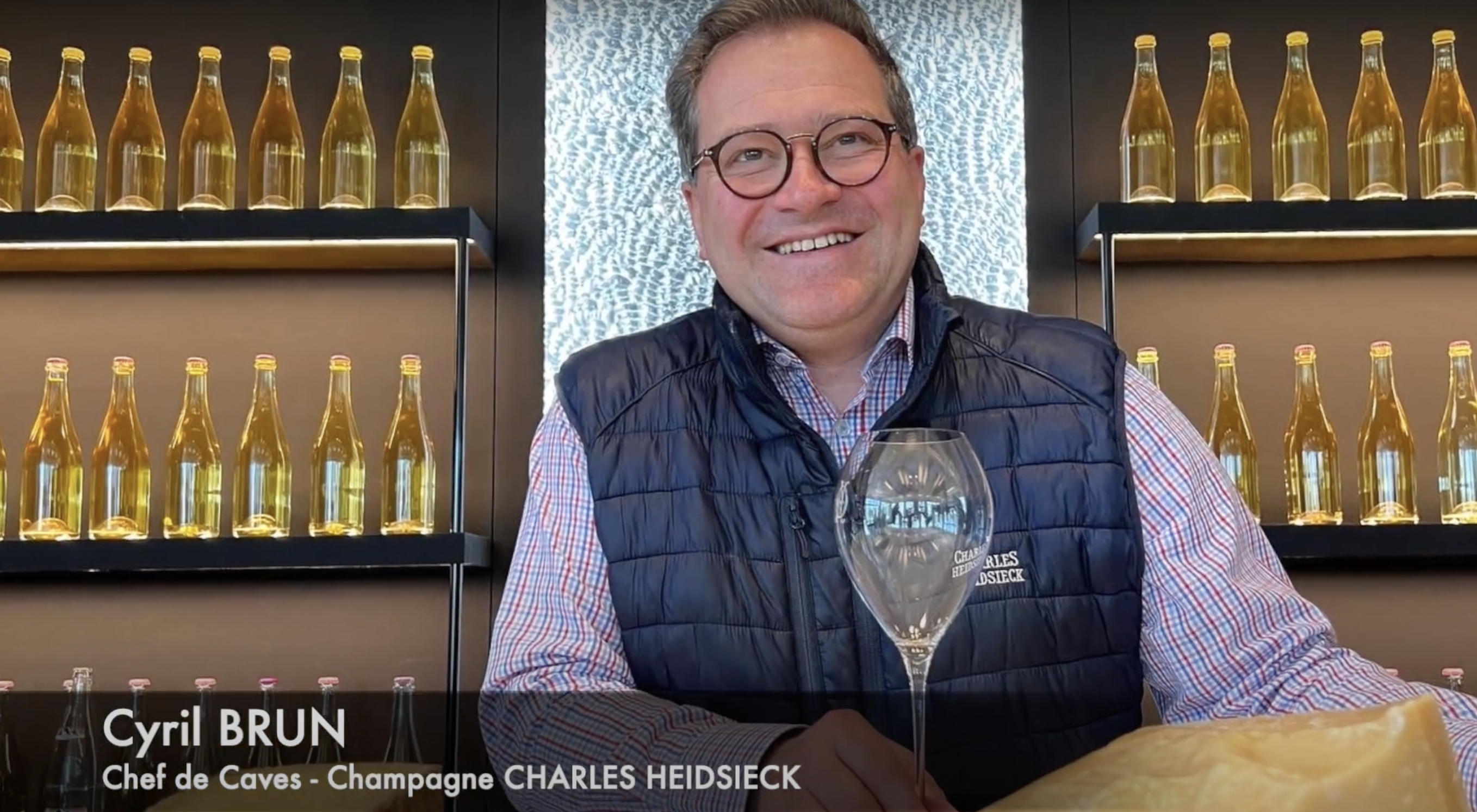 Interview 5 Sens : Cyril Brun, Chef de caves Champagne Charles Heidsieck à Reims