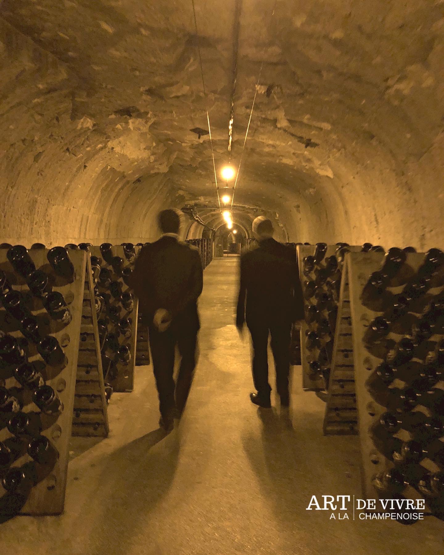 Epernay : à la découverte des caves de l’emblématique Maison de Champagne Perrier-Jouët