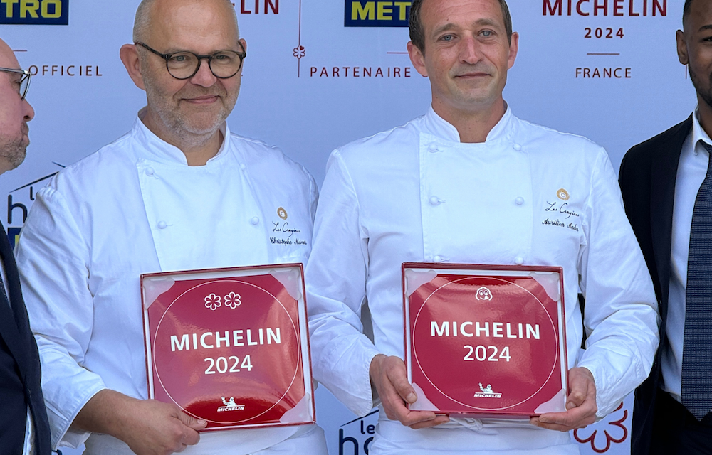 Reims : Une pluie d’étoiles Michelin au Domaine Les Crayères avec la cérémonie de remise des plaques officielles