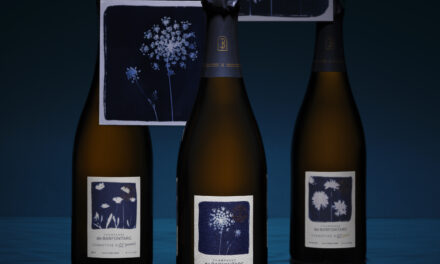 Champagne de Barfontarc : Variations autour du Pinot noir avec la trilogie Cyanotype