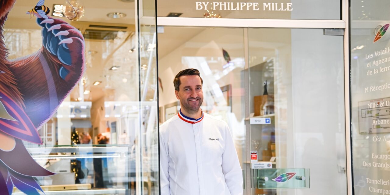 Reims : La boutique éphémère « l’Art de Noël » de Philippe Mille, un Voyage Gourmand et Artistique avec l’artiste Céz Art